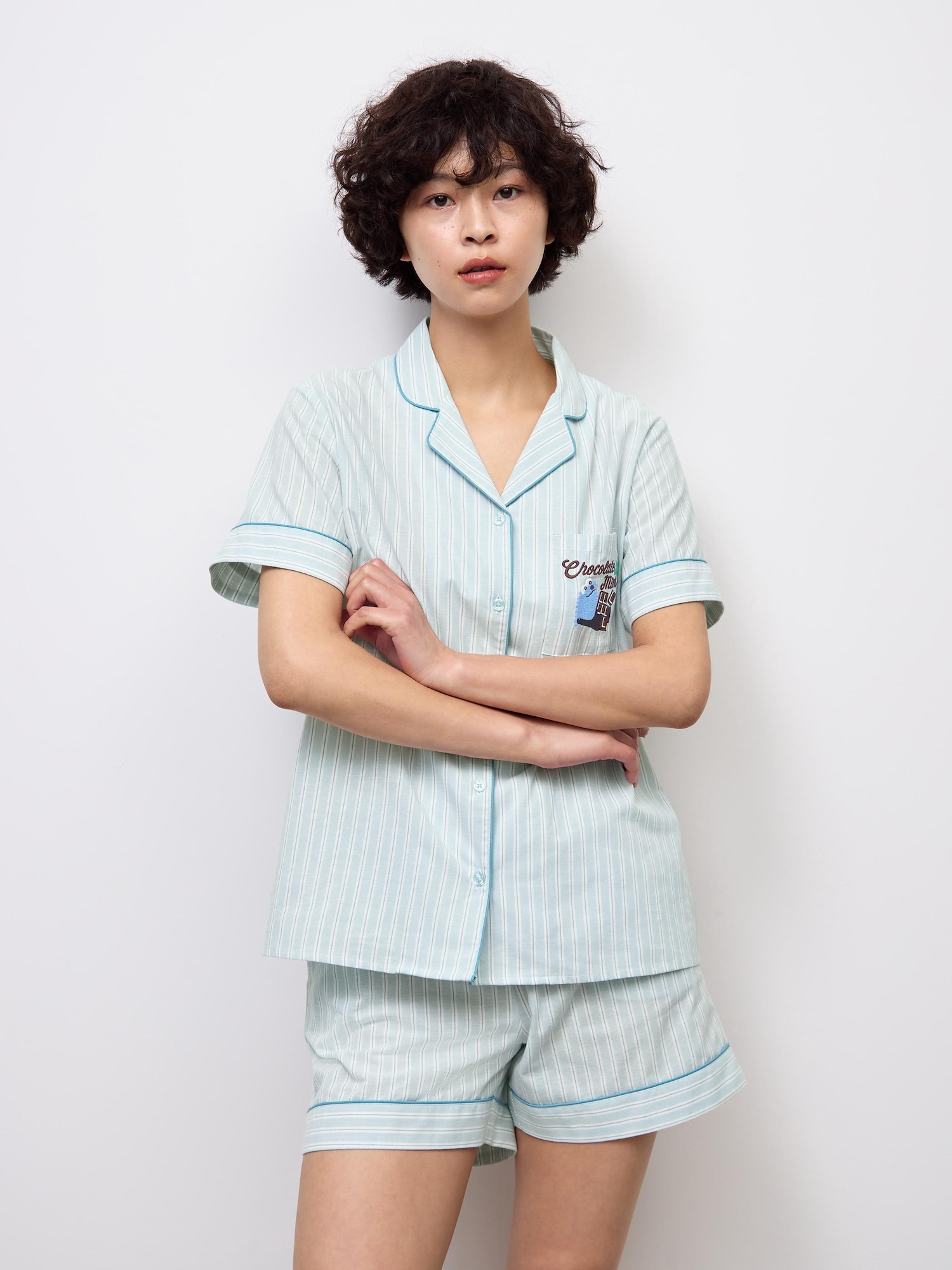 Bộ đồ ngủ cotton (tay ngắn & quần short) Puppet Sunsun