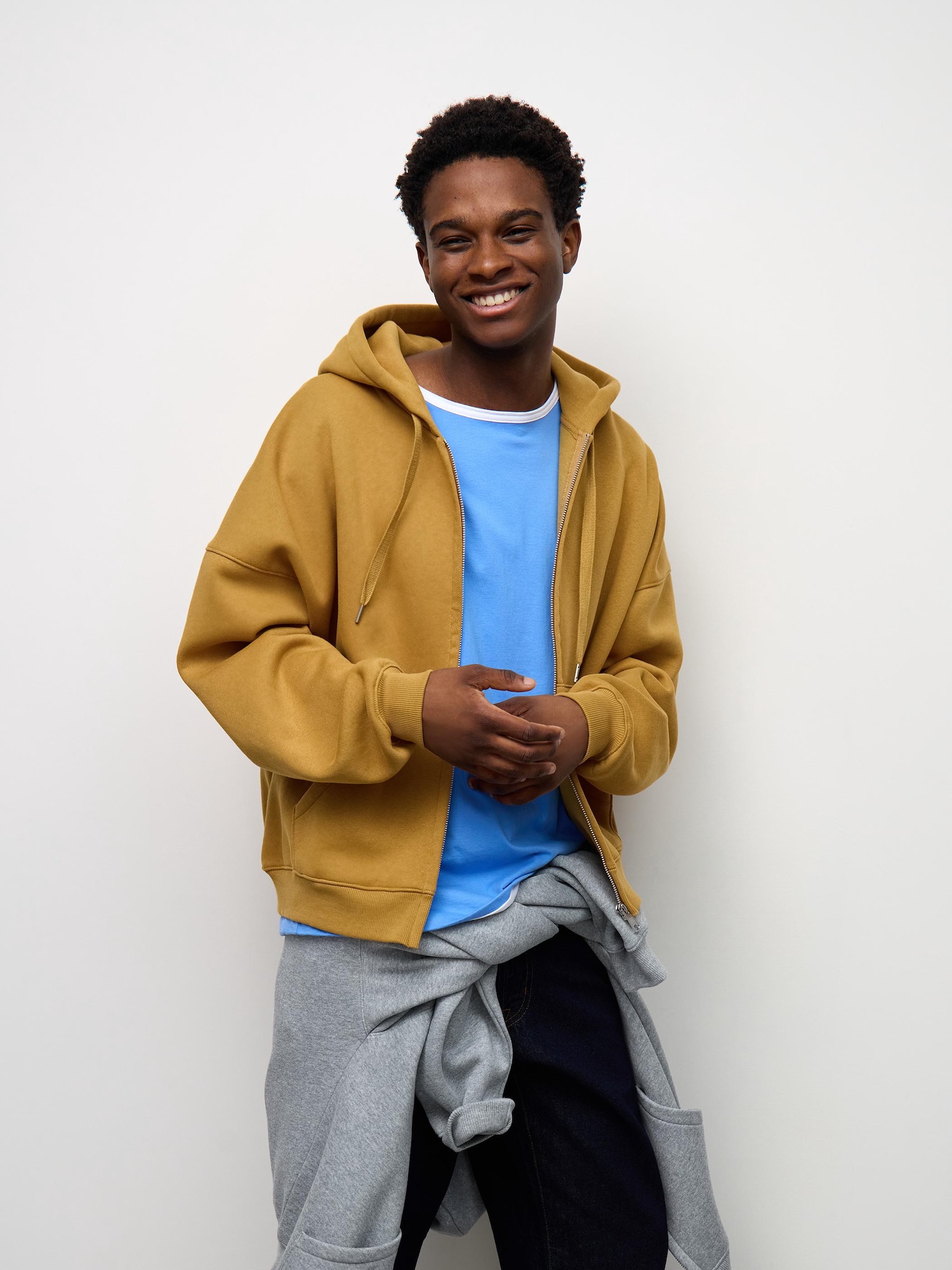 Áo Parka ST Kén Mồ Hôi Hạng Nặng Full Zip ST (Oversized Fit)