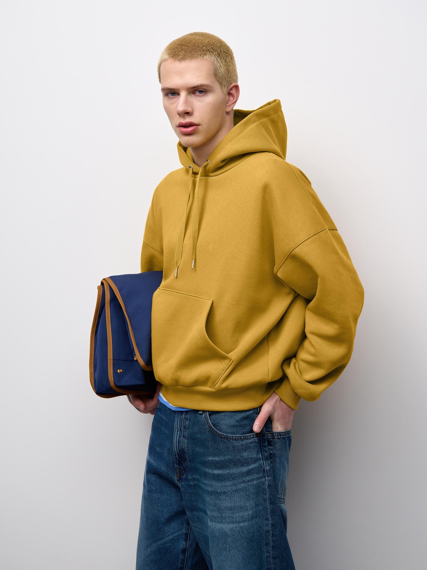 Áo parka kén mồ hôi hạng nặng ST (oversized fit)