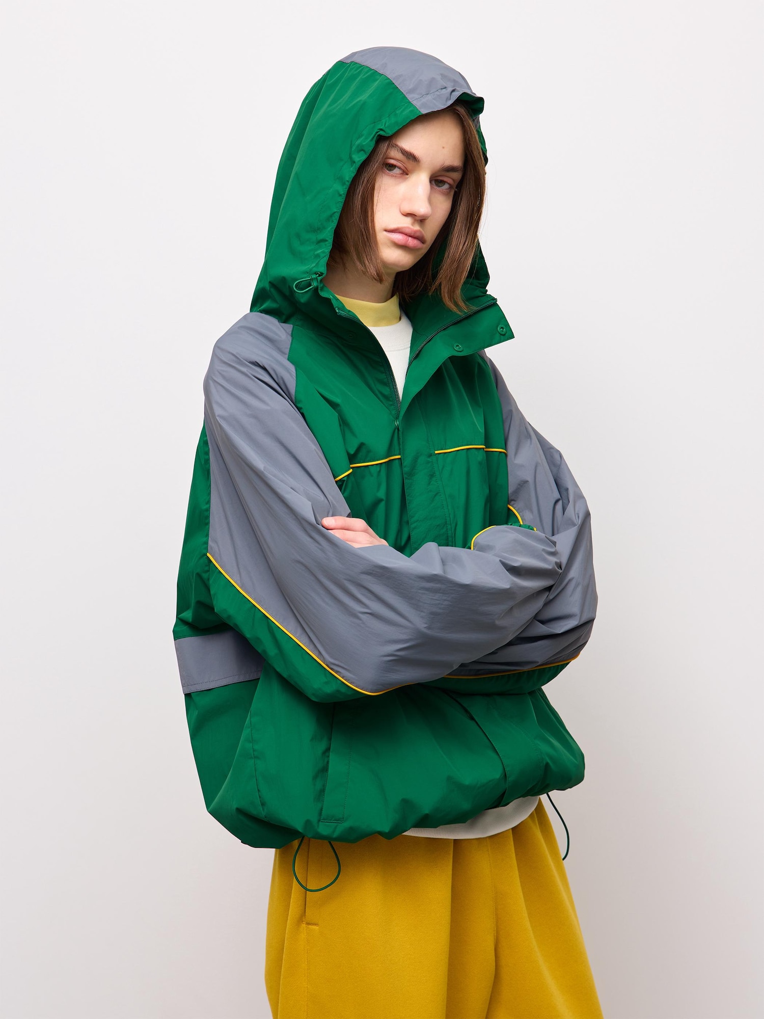 Áo khoác parka chống gió ST (cỡ lớn)