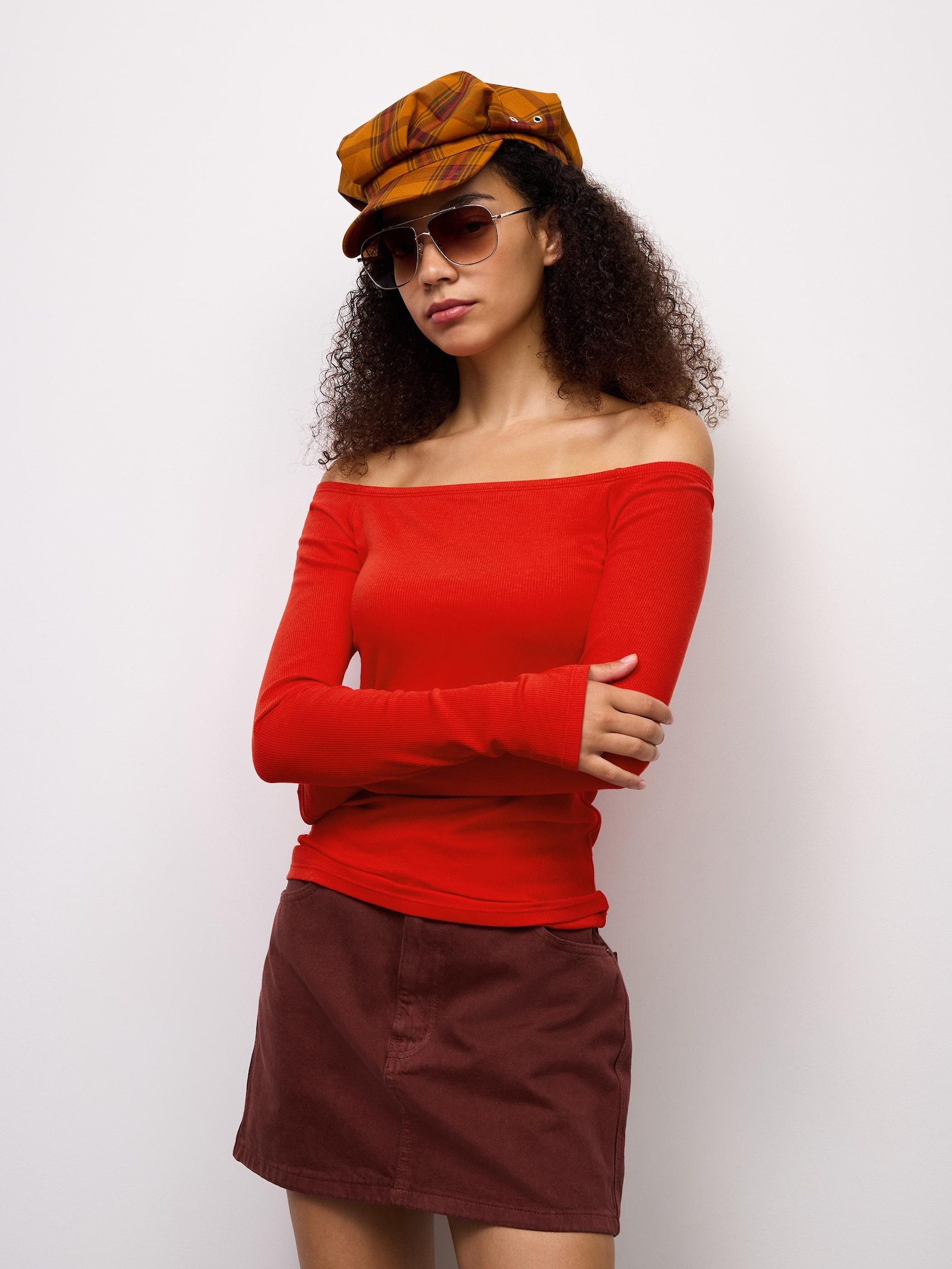 Áo Bra Feel Warm Sườn Trễ Vai T (Tay Dài) CL