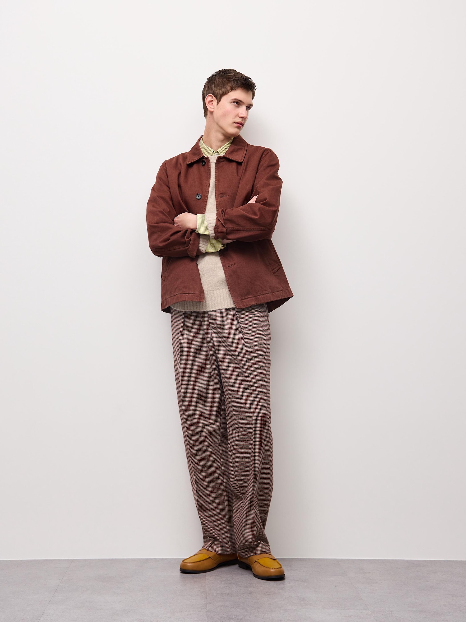 Kiểm tra tuck quần ống côn CL (dài hơn)