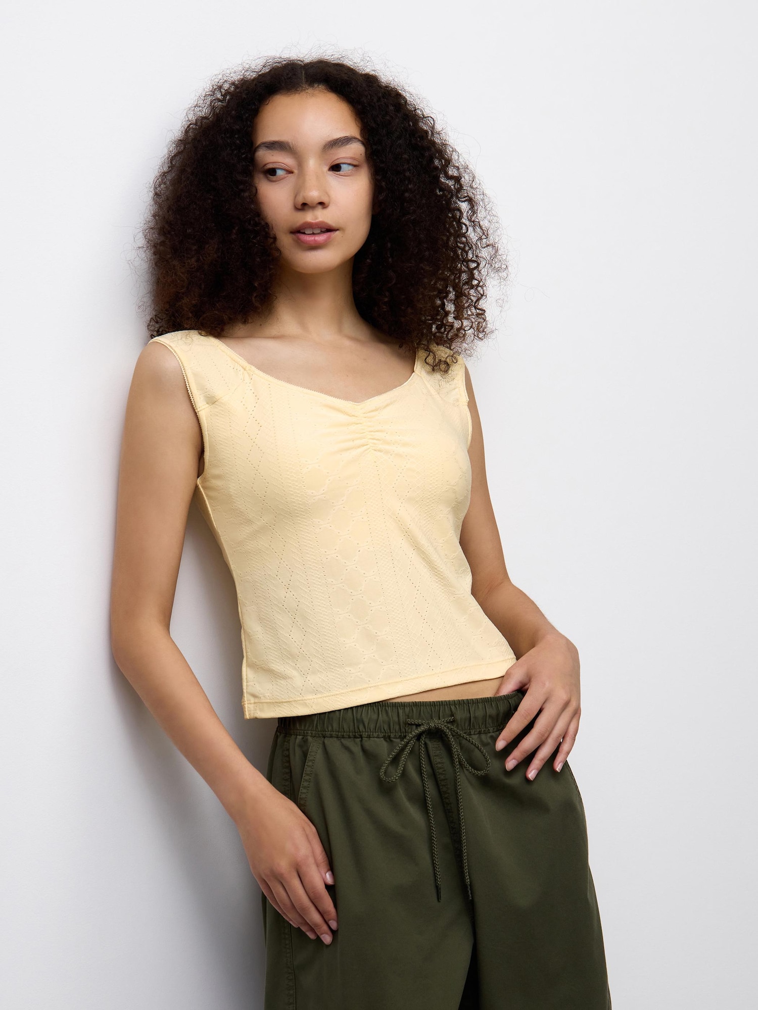 Áo ba lỗ ren BRAFIL JACQUARD
