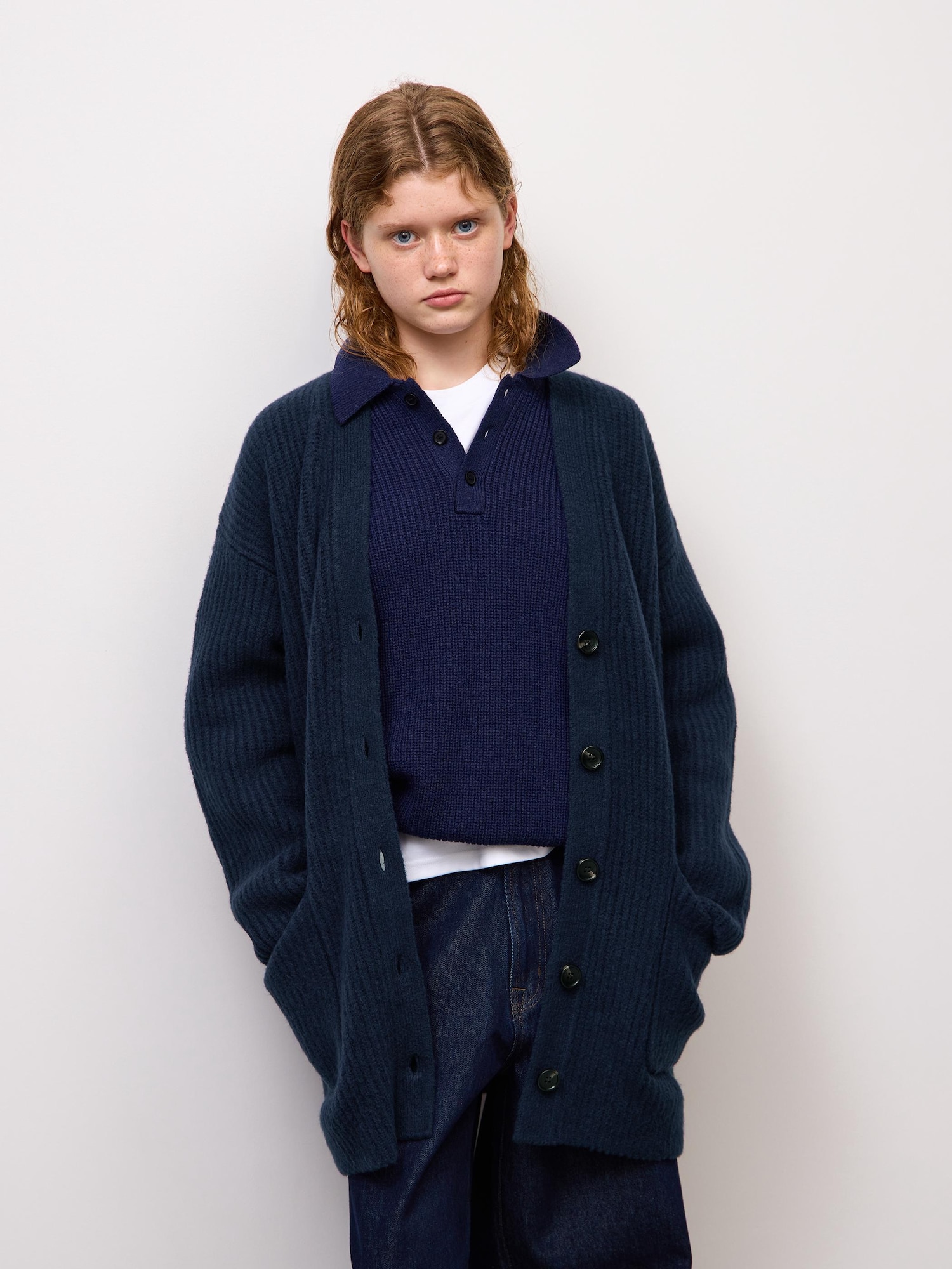 Váy dệt kim siêu oversized MN