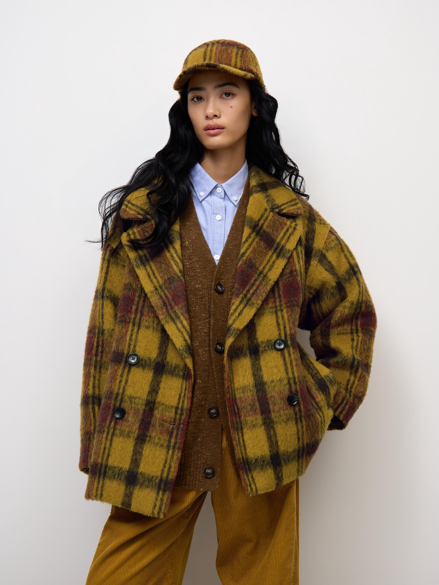 Áo khoác Kén Kén Xù xì CL (siêu oversized vừa vặn)
